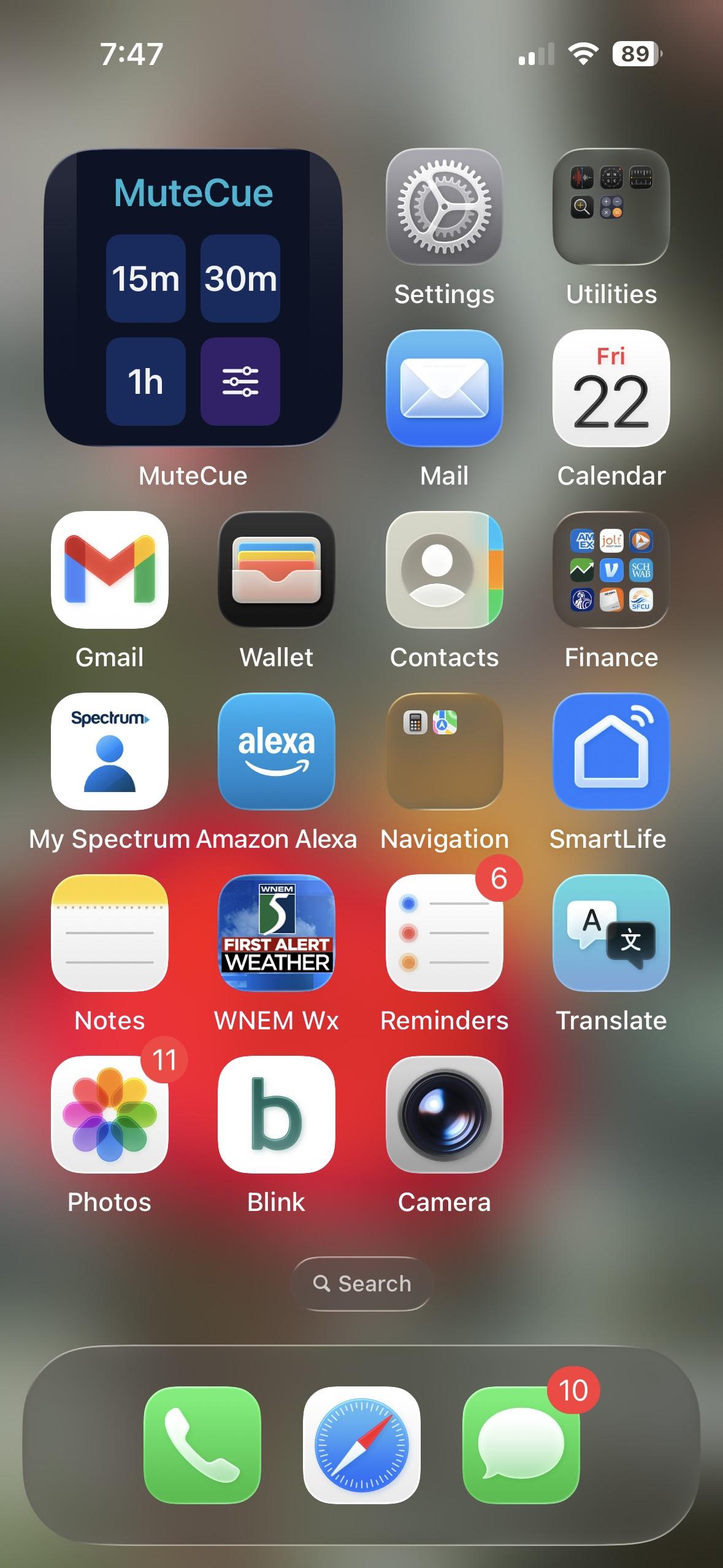 iOS — WidgetKit home screen widget